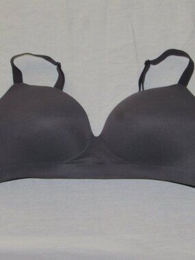SOMA Enbliss Wireless Contour Cup No Wire Gray Bra sz 40C